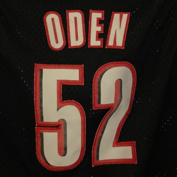 Adidas Portland Trailblazers Greg Oden Jersey Size Youth XL 🔥 - Picture 2 of 7